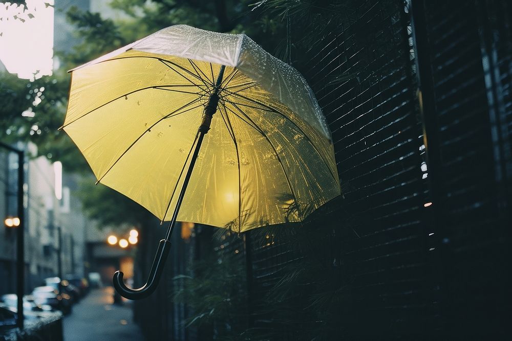 Umbrella rain architecture protection.