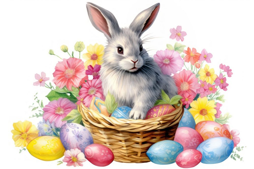 Easter bunny egg rodent mammal.