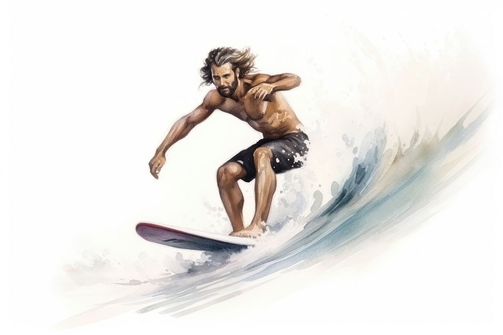 Surfer surfing sports adult.