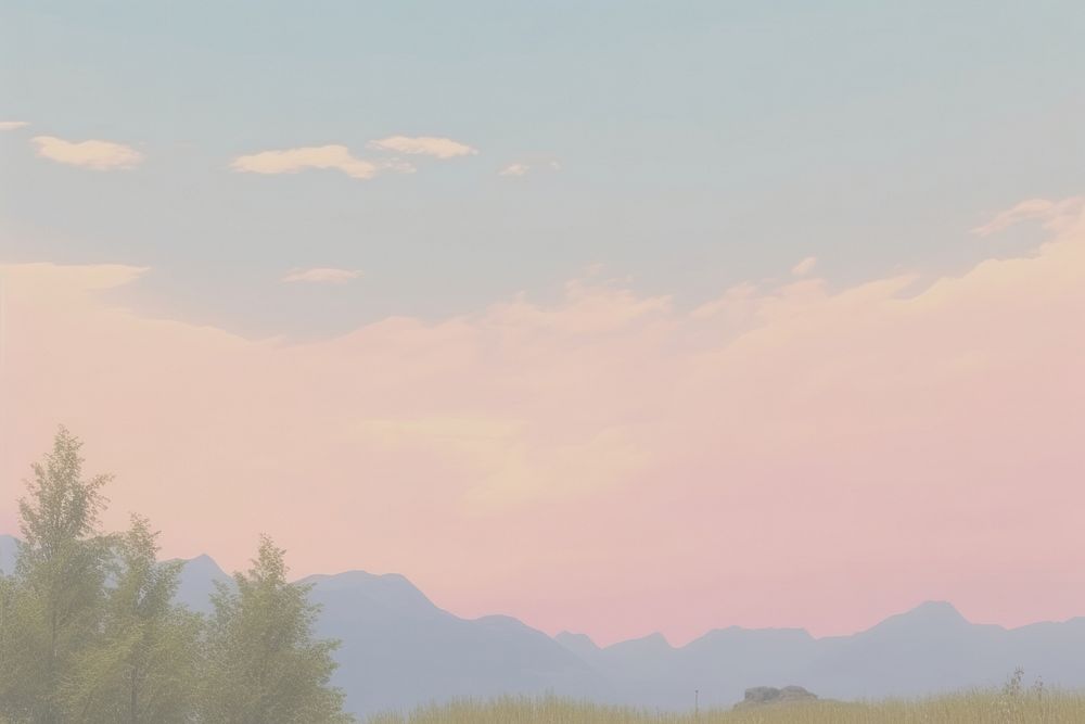 Aesthetic landscape background backgrounds outdoors | Premium Photo