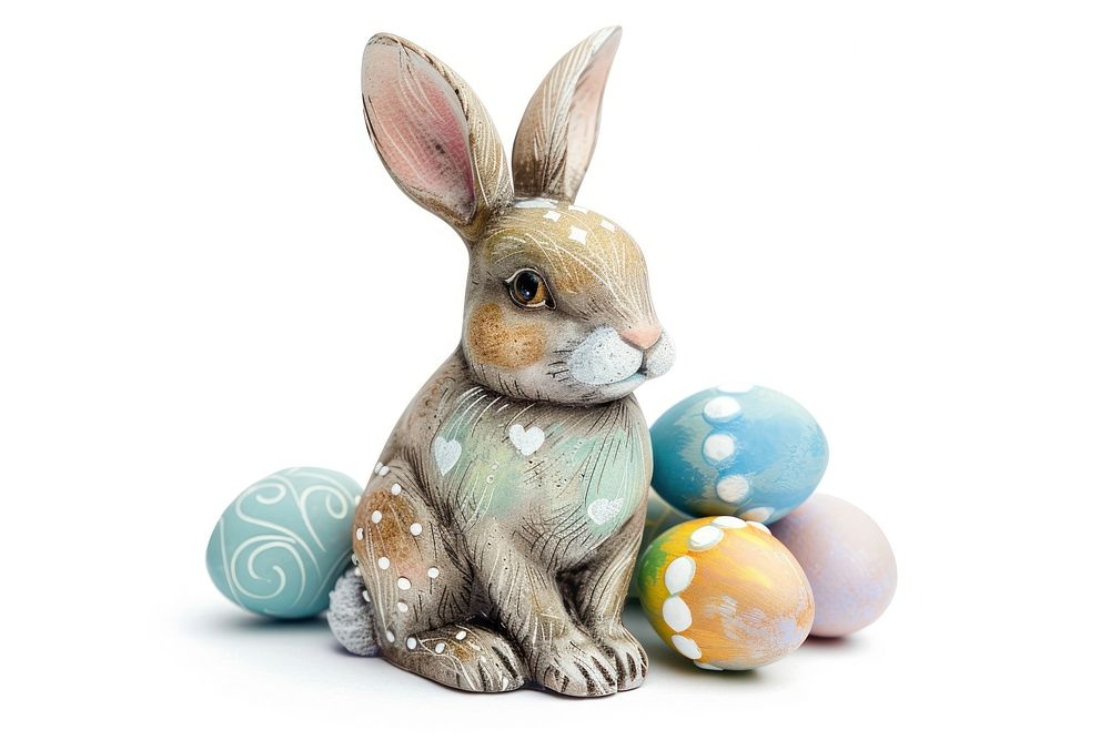 Easter bunny animal mammal egg.