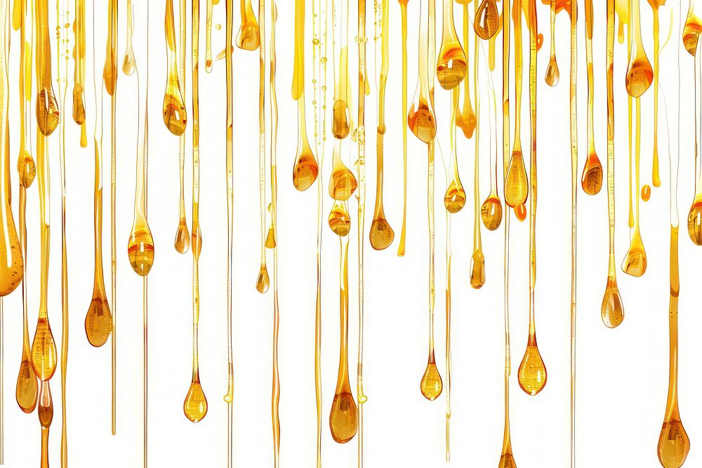 Honey drips backgrounds pattern splattered.