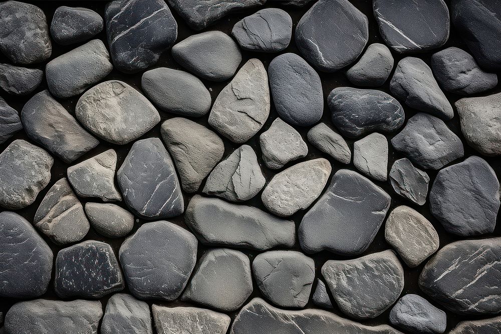 Backgrounds pebble stone rock.