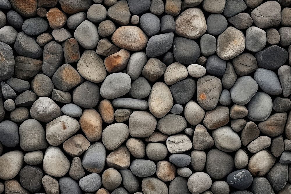 Backgrounds pebble stone floor.