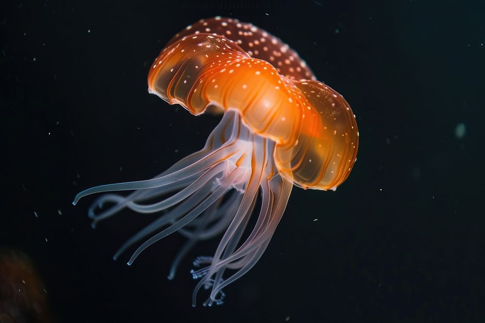 Ocean aquarium jellyfish animal sea.
