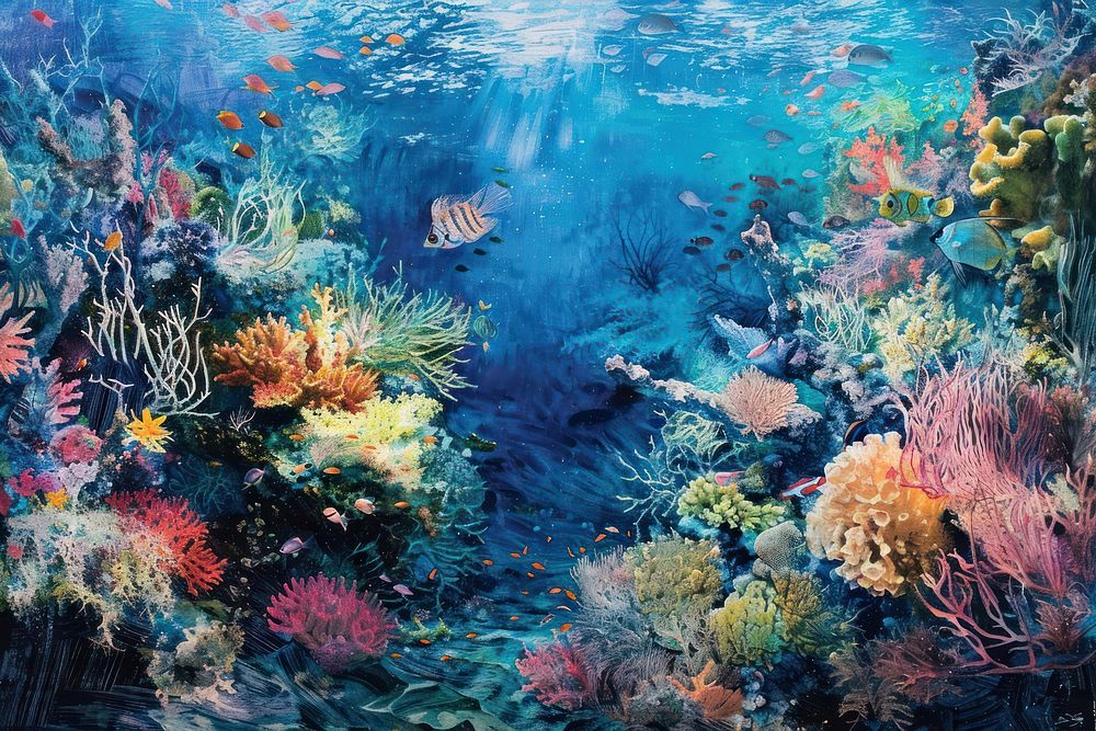 Underwater underwater fish aquarium.
