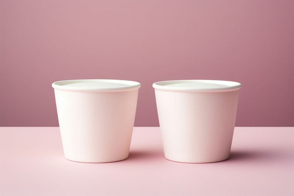 Ice cream cups  disposable flowerpot drinkware.