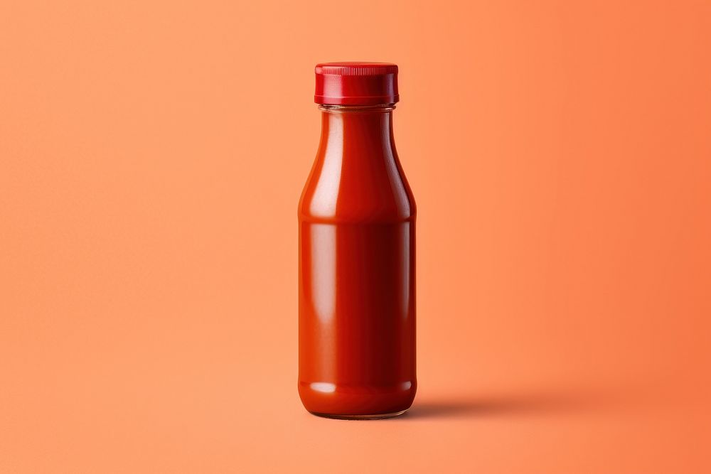 Sauce bottle  food refreshment container.