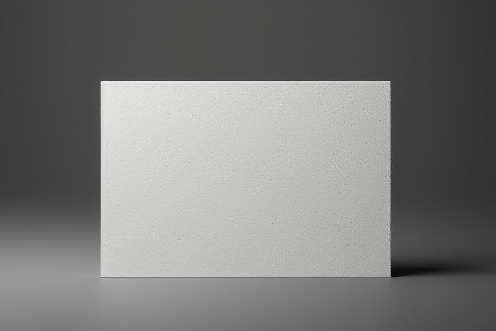Business card  white paper architecture.