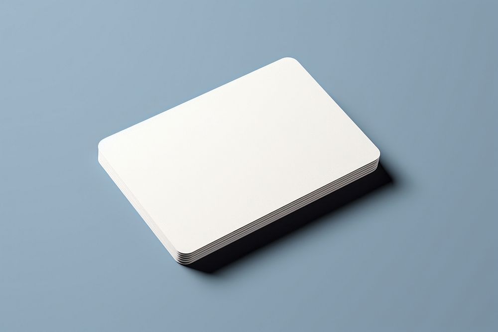 Business card  electronics publication simplicity.