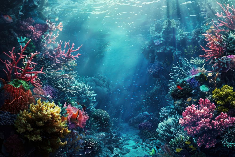Aquarium underwater outdoors aquarium.