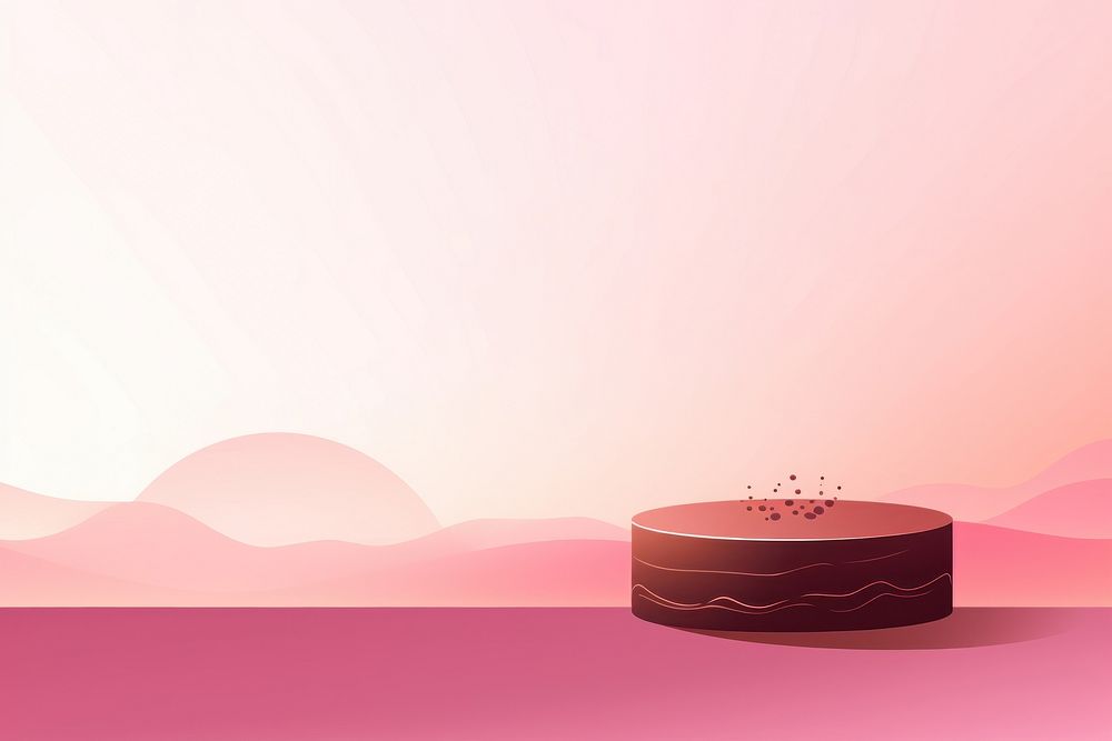 Chocolate cake gradient background dessert pink sachertorte.