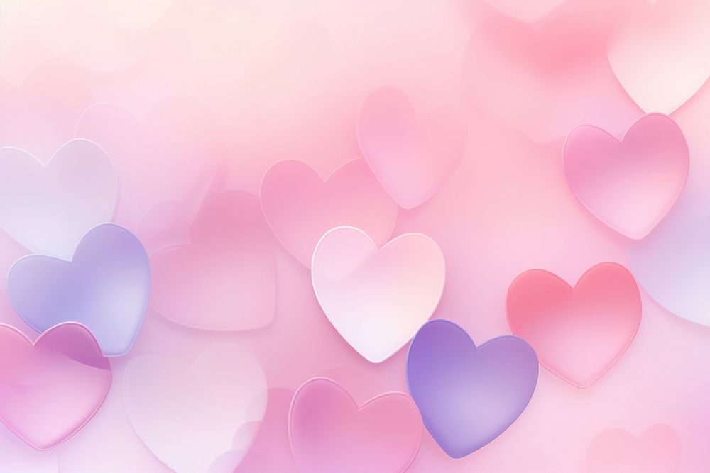 Layered heart gradient background backgrounds abstract pink.