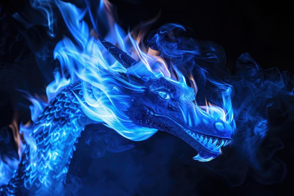 Fire Dragon dragon fire flame.
