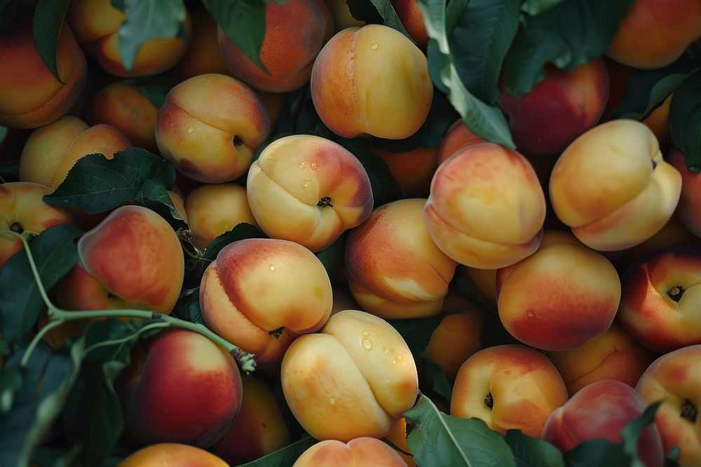 Peaches peach backgrounds organic.