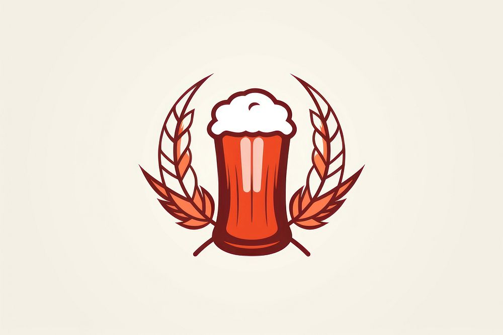 Logo of beer drink glass refreshment.