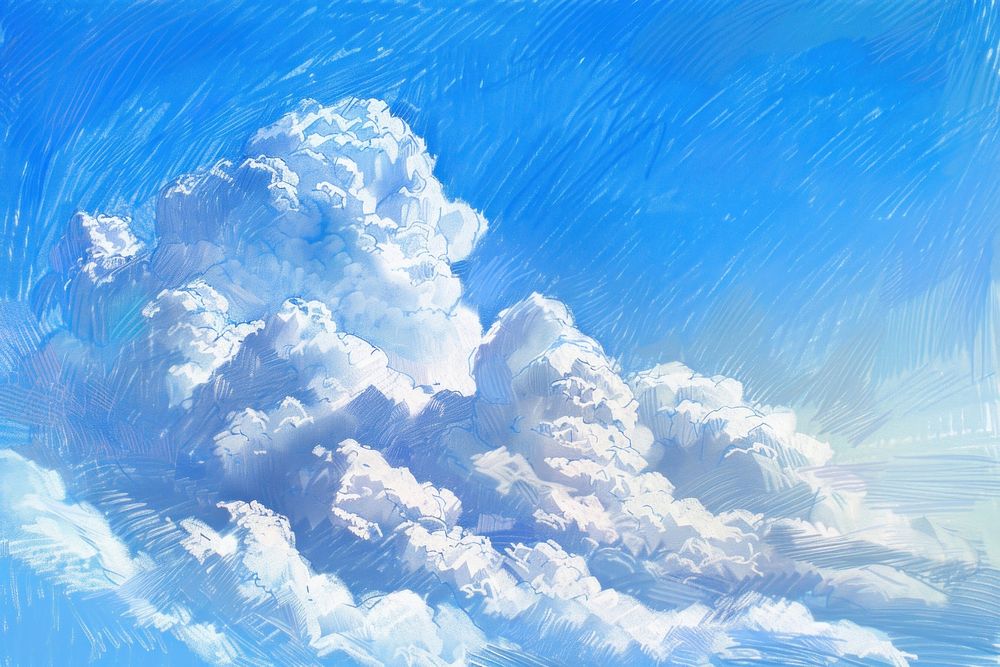 Sky clouds sky backgrounds outdoors.