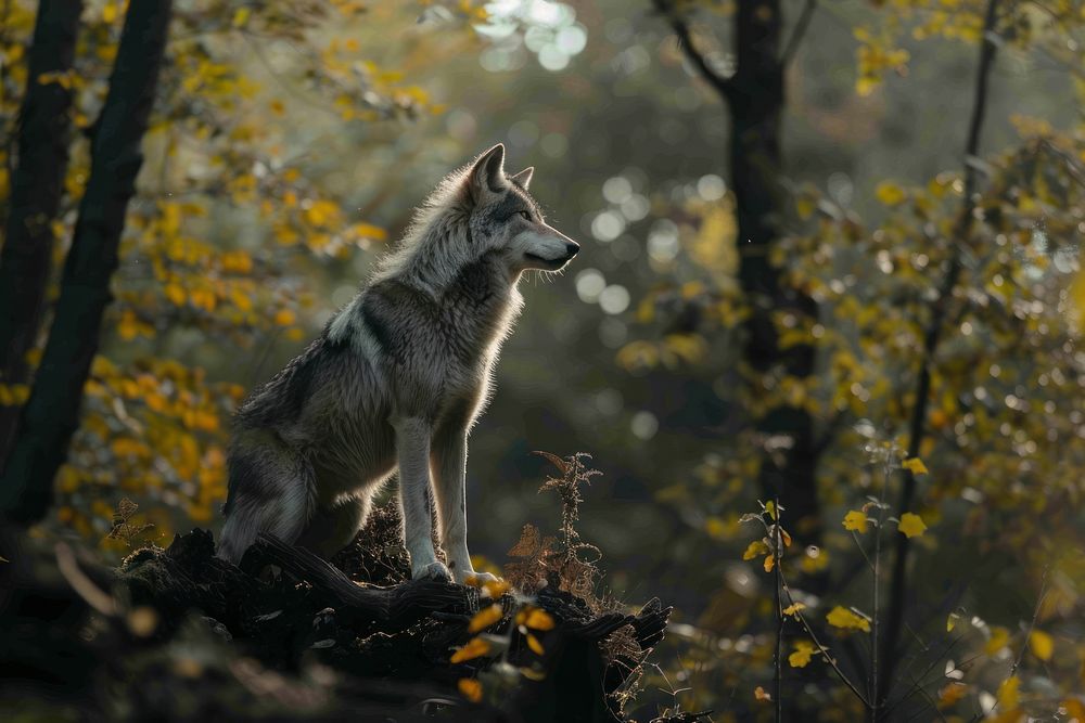 Wolf wildlife animal mammal.