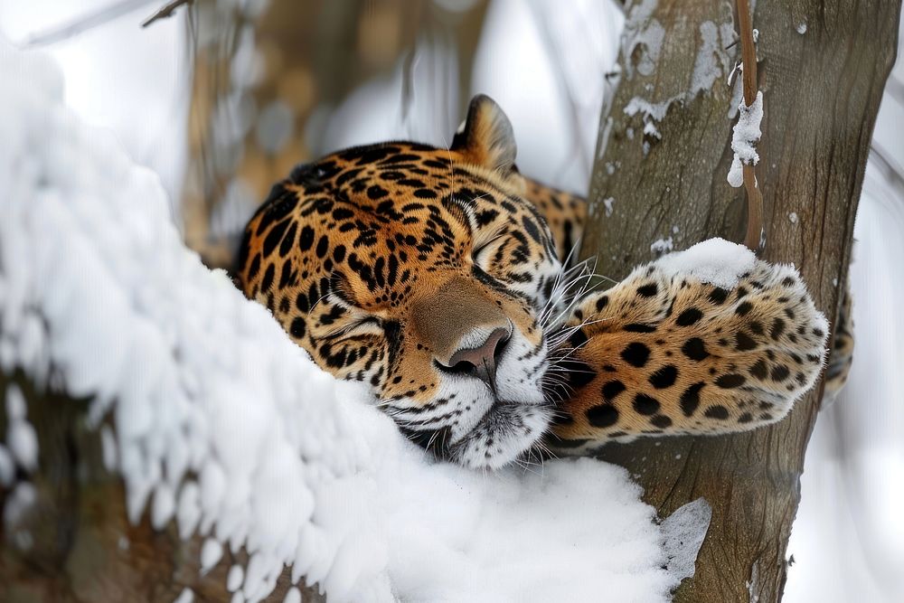 Jaguar animal wildlife leopard mammal.