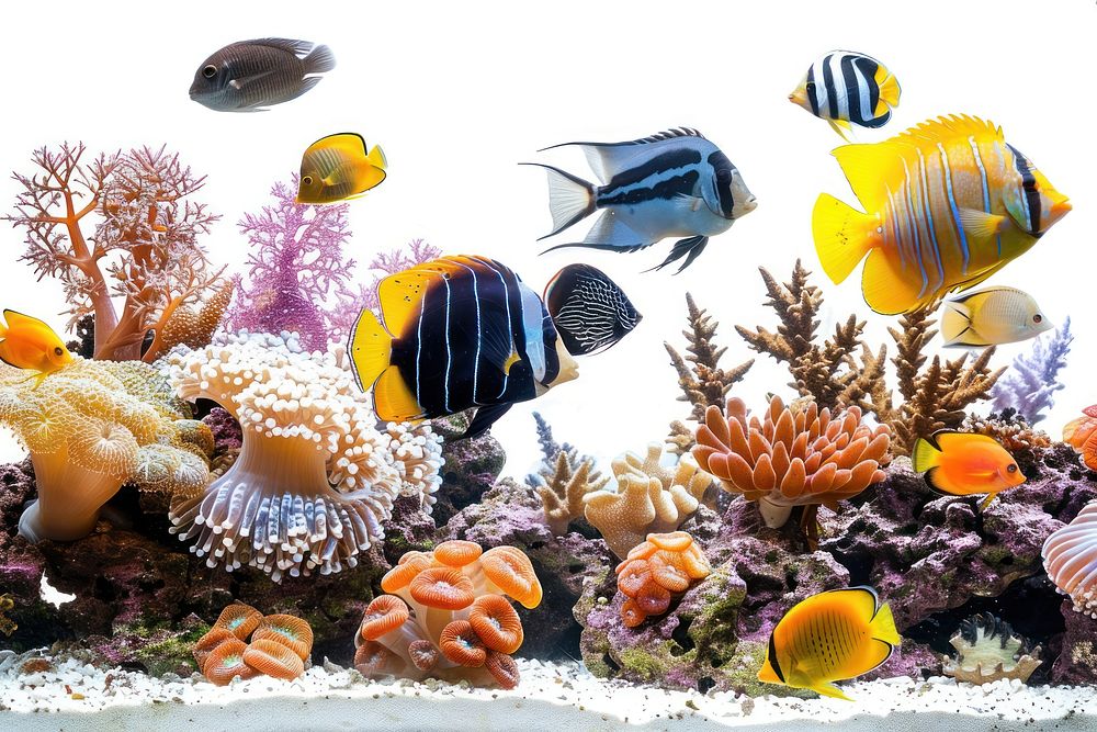 Aquarium fish tank outdoors animal nature.