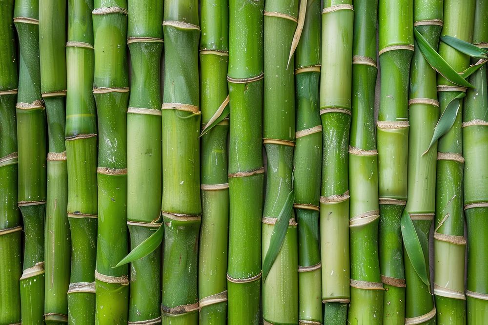 Bamboo food pattern plant.