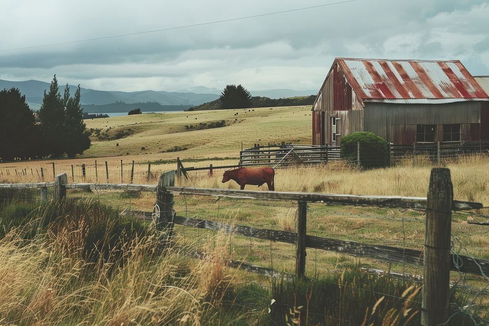 Photo of new zealand countryside architecture outdoors building.
