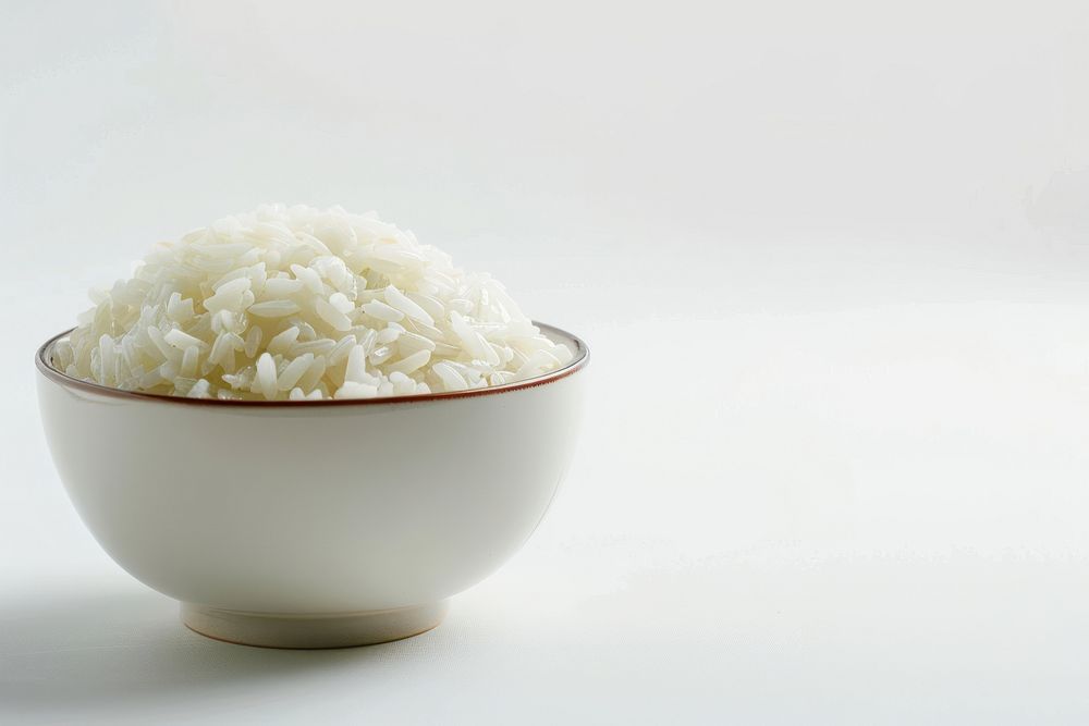 Photo of rice white food freshness.