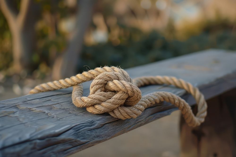 Rope knot durability strength outdoors.
