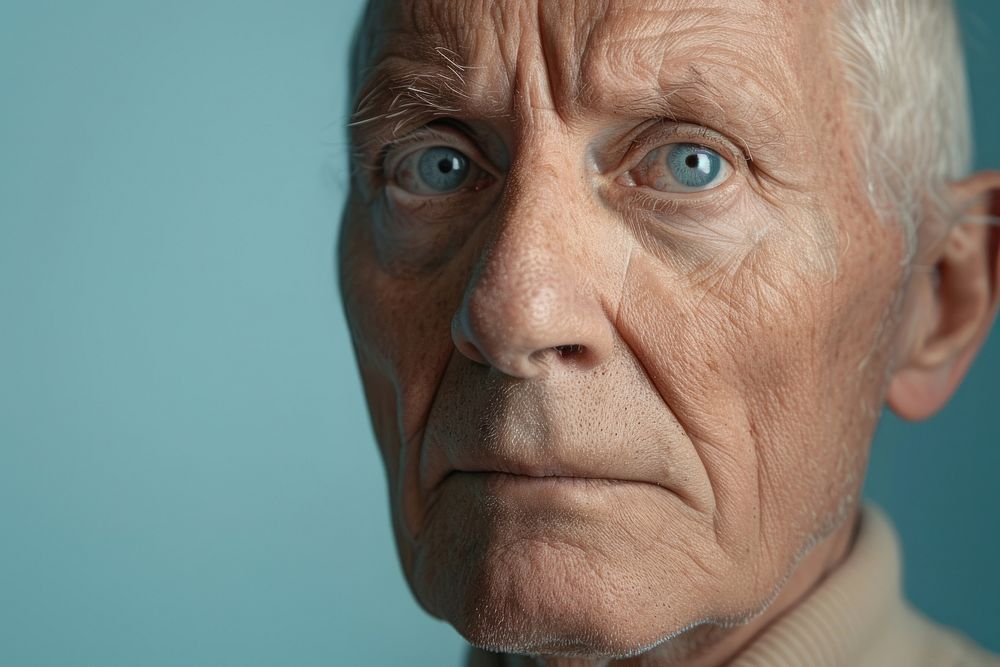 Elderly people face portrait photography adult.