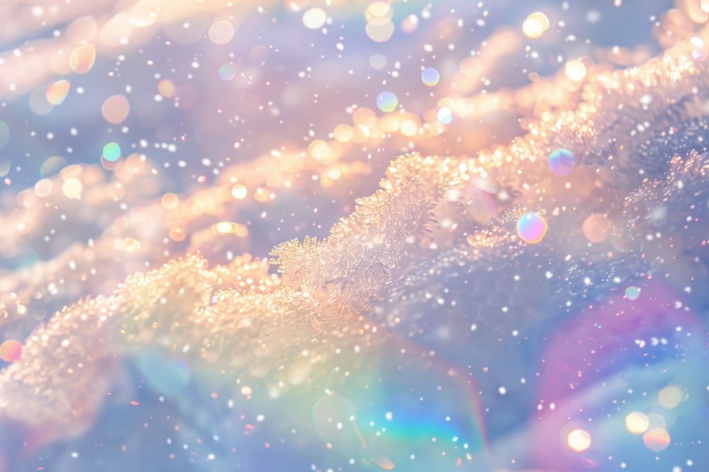 Snow photo glitter backgrounds outdoors.