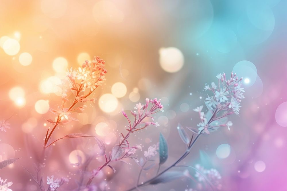 Bokeh background backgrounds outdoors blossom.
