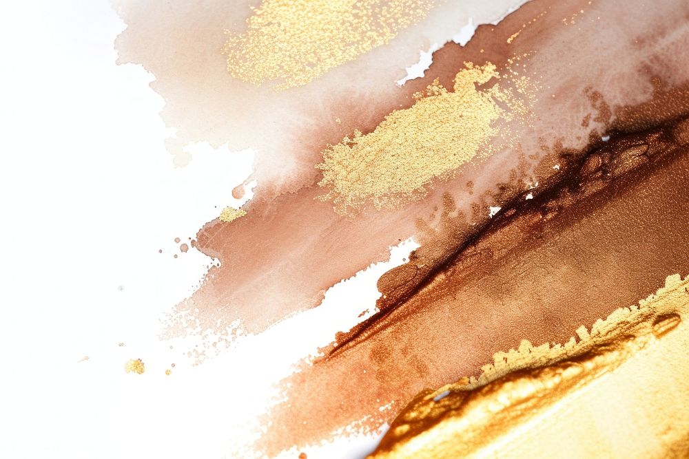 Cosmetics watercolor background backgrounds paint gold.