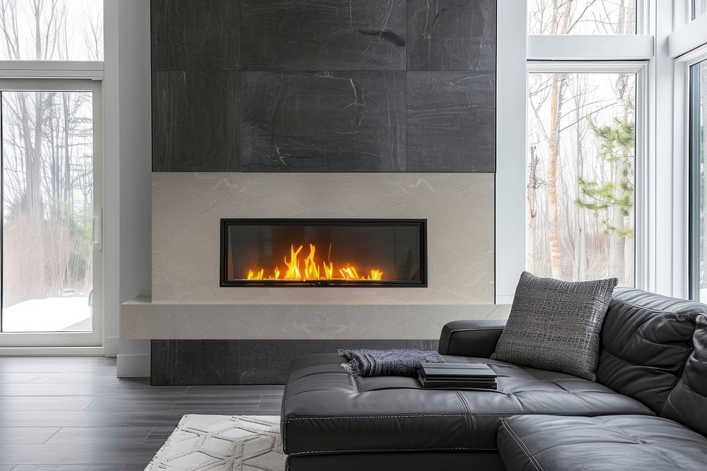 Fireplace furniture hearth luxury.