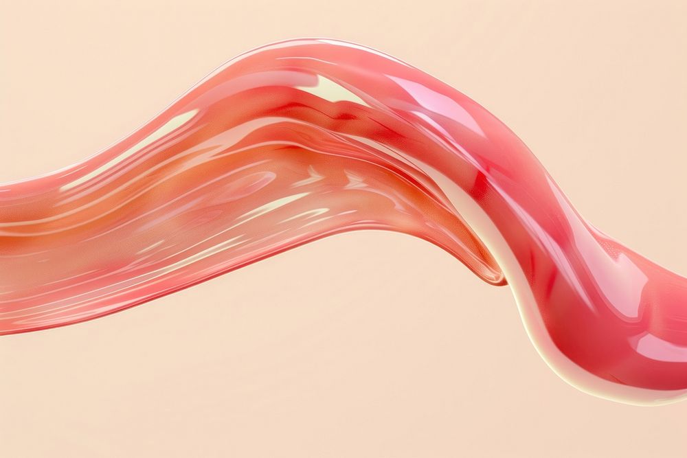 Lip gloss packaging flowing petal appliance.