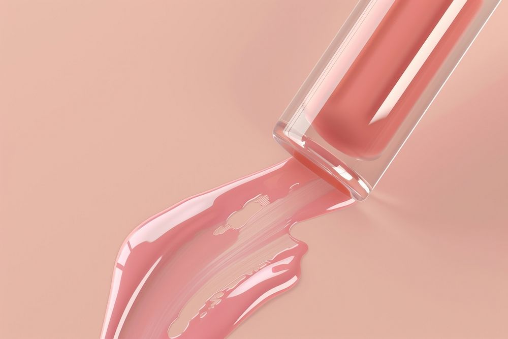 Lip gloss packaging cosmetics appliance lipstick.