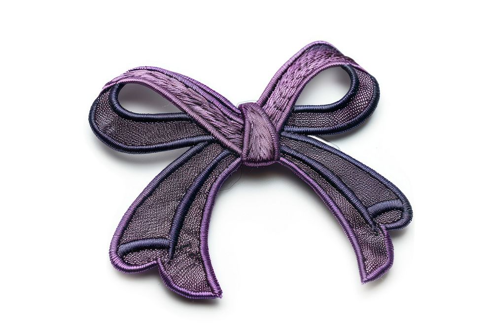 Ribbon purple clothing jewelry.