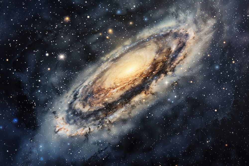 Galaxy of cosmos astronomy universe outdoors.