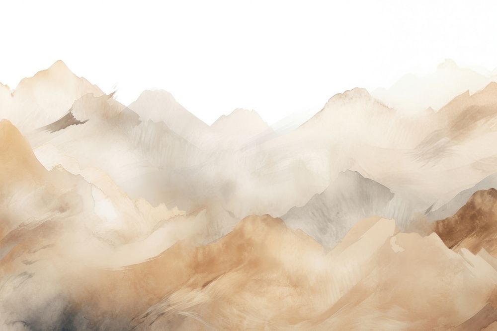 Mountain watercolor background backgrounds landscape outdoors.
