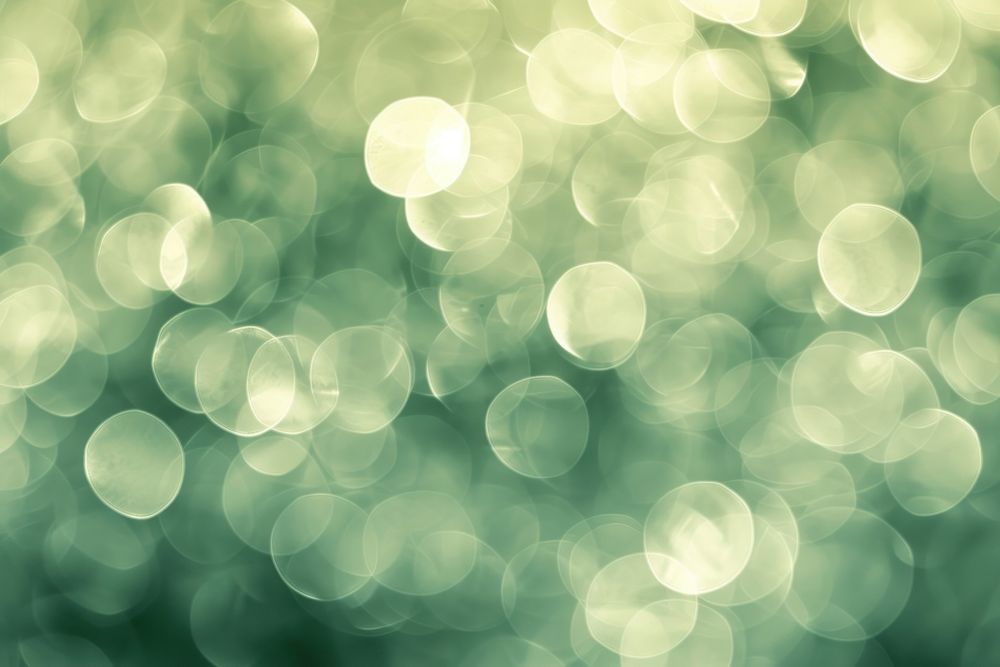 White and light green bokeh backgrounds outdoors pattern.