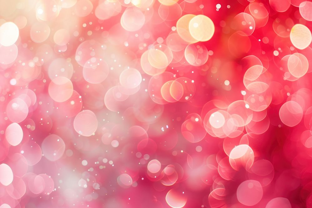 White and light red bokeh backgrounds outdoors glitter.