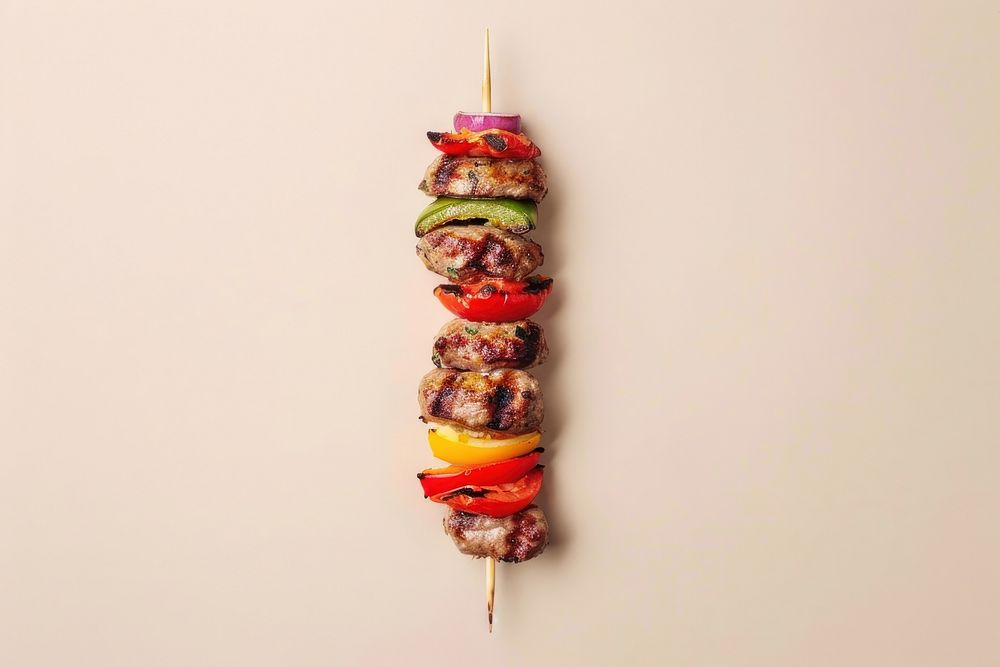 Kebab food meat brochette.