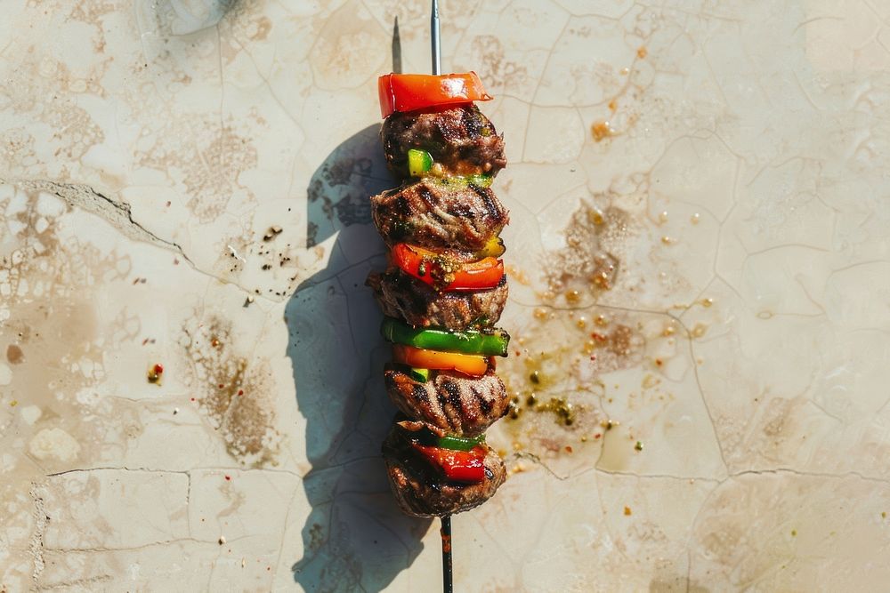 Kebab food meat brochette.