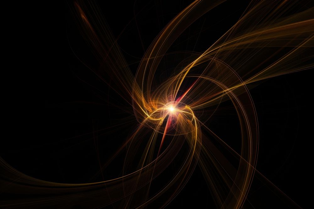 Lens Flares effect abstract pattern light.