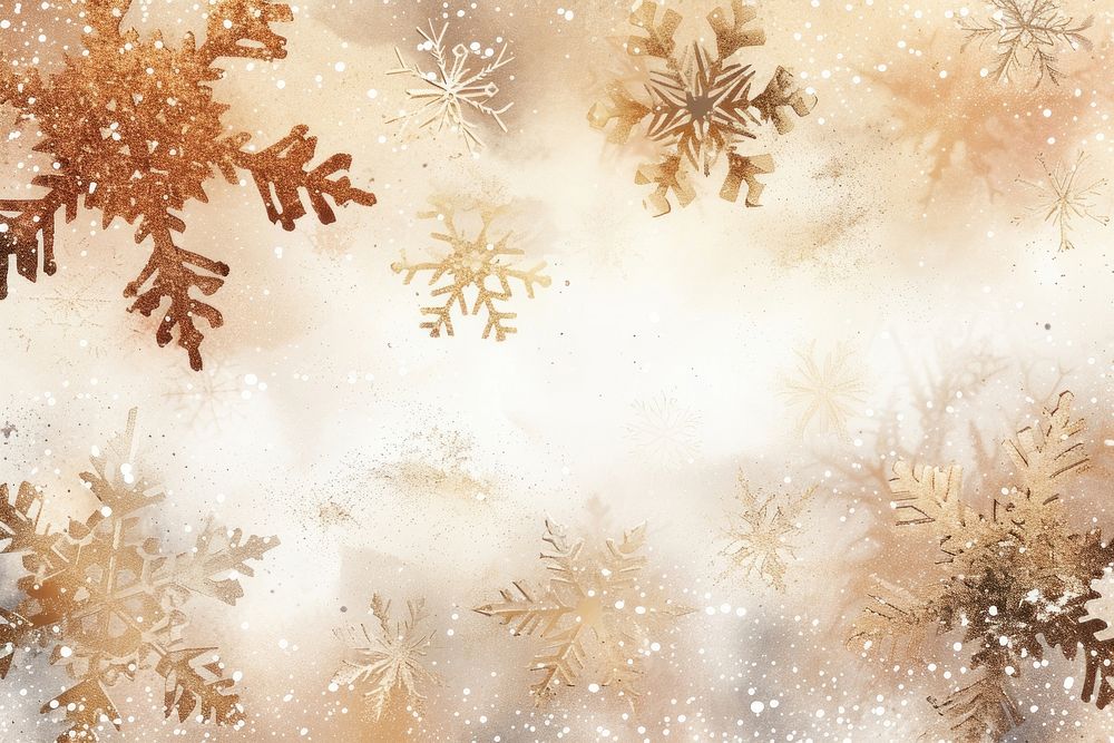 Snowflake watercolor background backgrounds nature celebration.