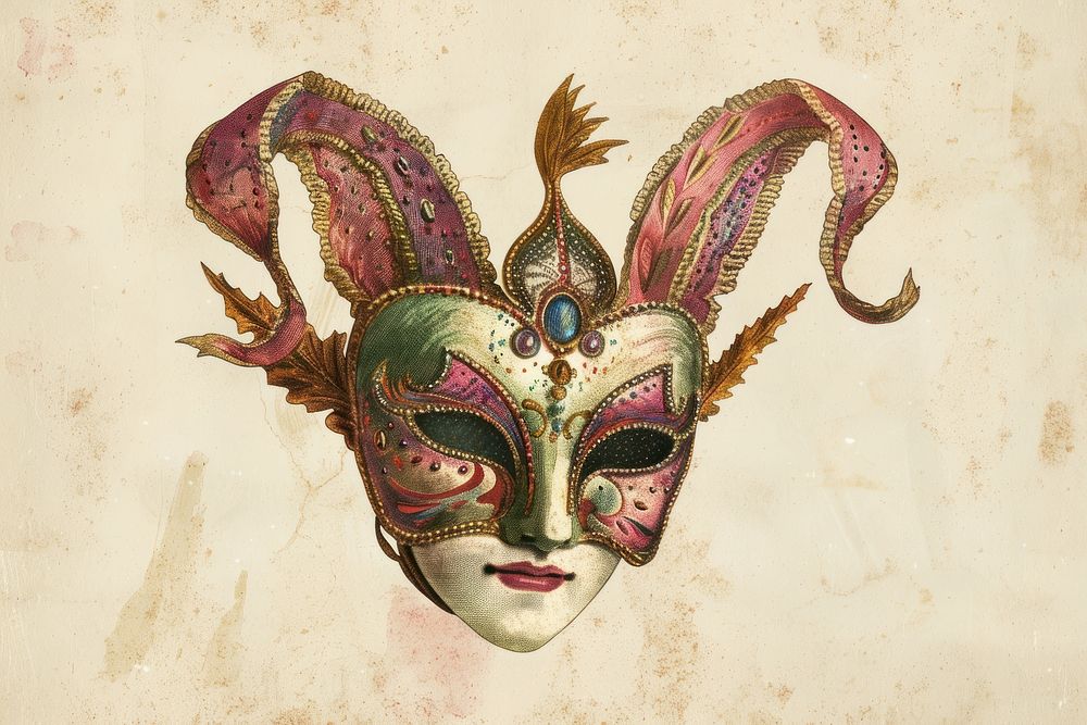 Mask carnival representation celebration.