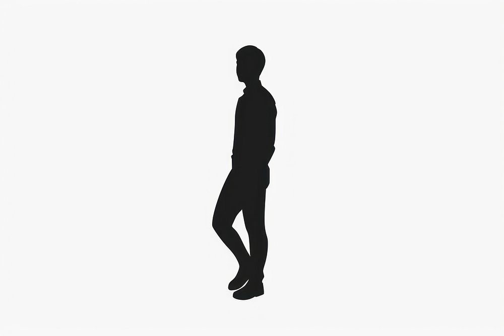A toilet sign silhouette walking adult.