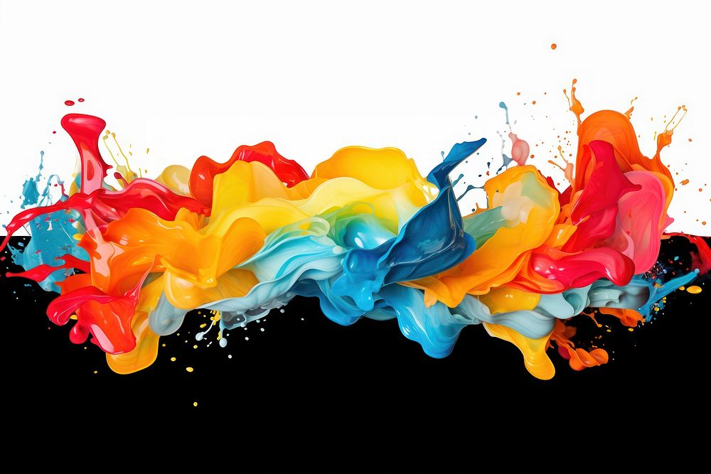 Abstract shape paint splash painting backgrounds creativity.