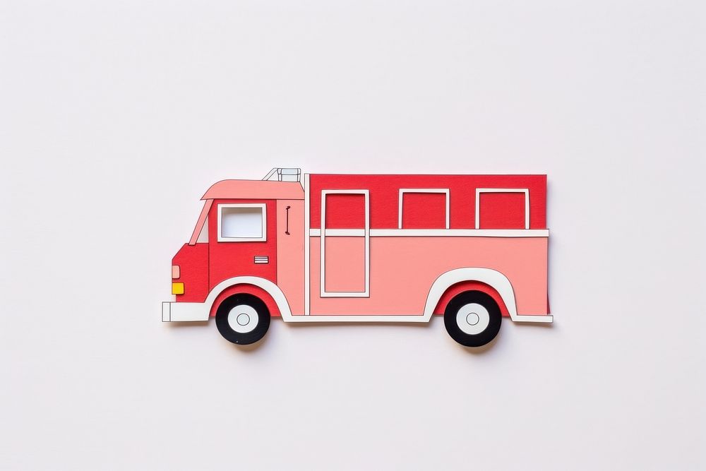 Fire truck vehicle car transportation.