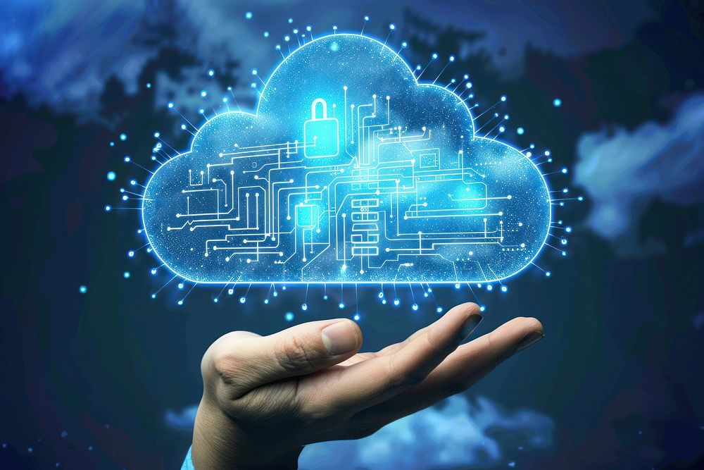 Cloud Computing technology cloud cyberspace.