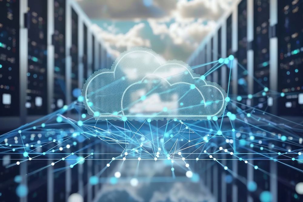 Cloud Computing technology server backgrounds.